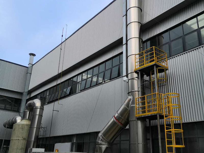 汽車配件製造廠廢氣處理工程(chéng)