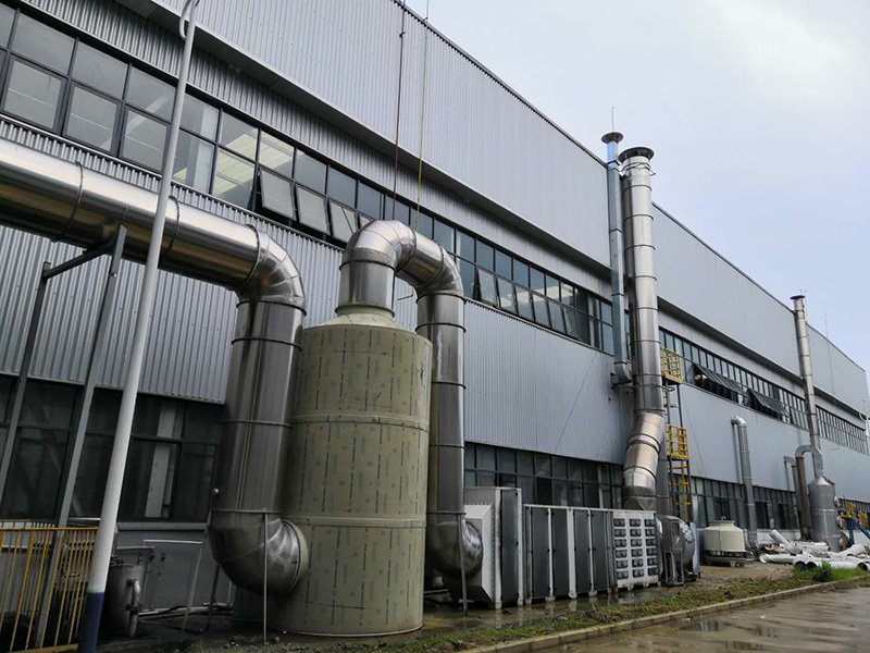 汽車配件(jiàn)製造廠廢氣處理工程