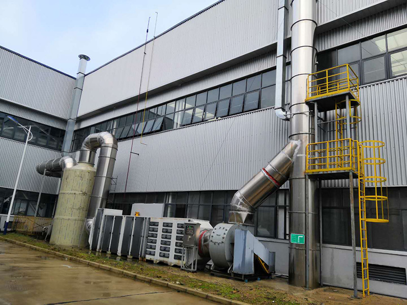 汽車配件製造廠廢氣(qì)處理工程